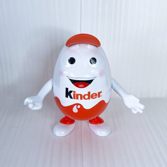 Kinder Surprise Egg Man Kinderino 9'' Figure Container Baseball Blue Bunny Plush - Picture 3 of 13